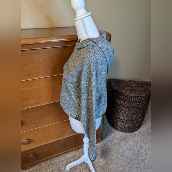 PINK Victoria's Secret CROPPED BOXY Running Hooded Sweatshirt - Picture 7 of 12